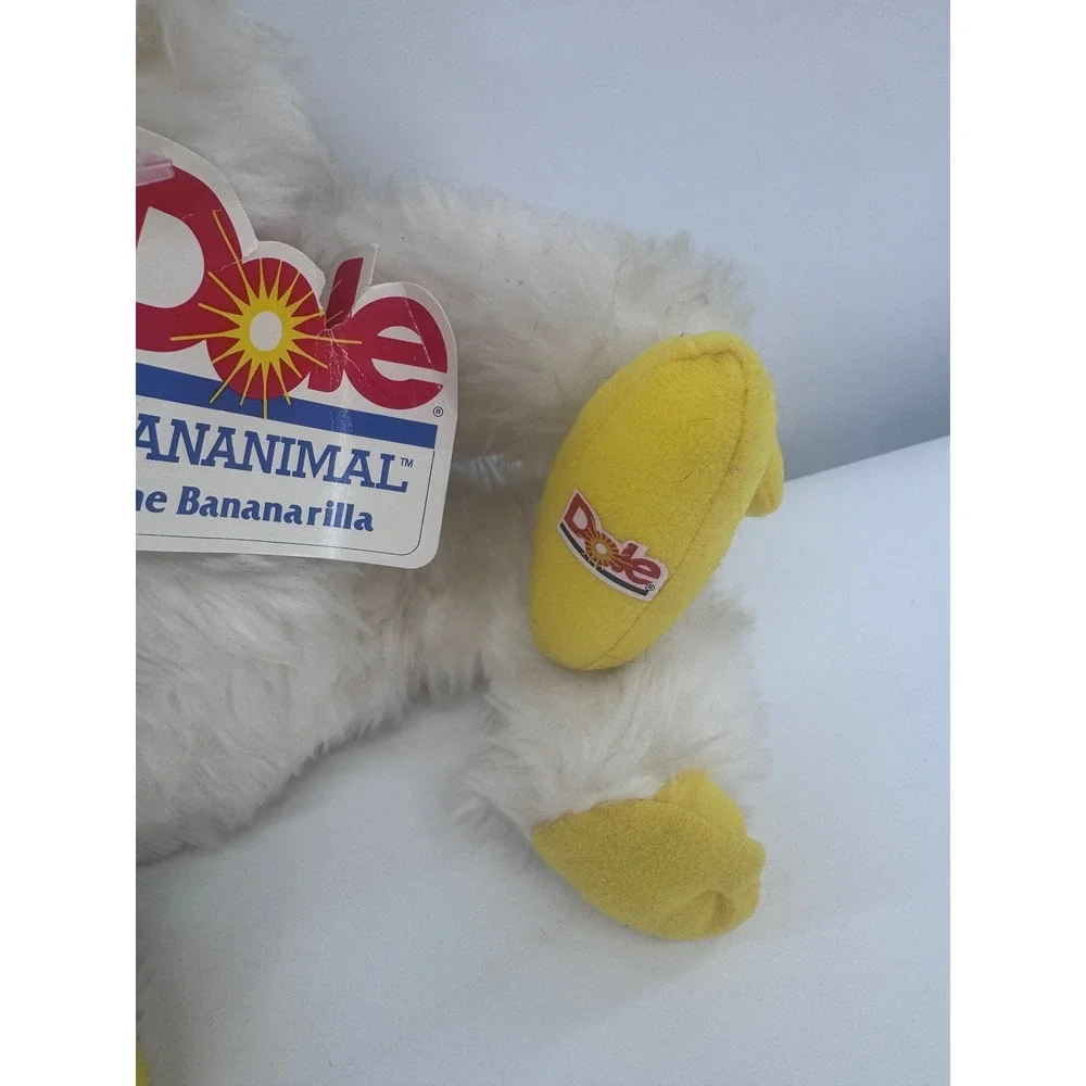 Dole‎ Bananimal Plush Toy 1988 White Yellow The Bananarilla Vintage Advertising